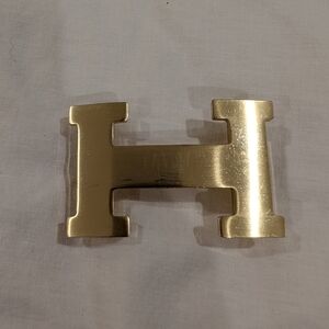 Vtg Hermes Belt Buckle